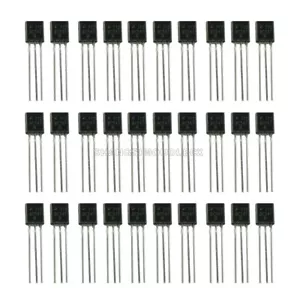 100PCS BC547 TO-92 NPN 45V 0.1A Transistor New - Bild 1 von 3