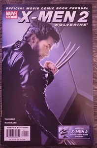 X-Men 2 Wolverine #1 Movie Comic Book Prequel HUGH JACKMAN Photo Variant