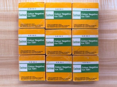 Lot of 9 – Eastman Kodak 7291 Colour Negative Film – 16mm – 100 ft – CAT 139 234 - Image 1 of 4