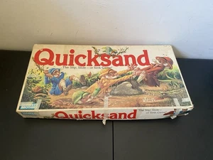 Qucksand The Slip,Slide,& Sink Game by Parker Brothers Vintage 1989 Read - Picture 1 of 8
