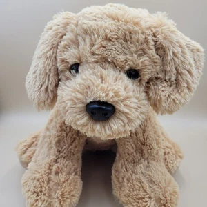 Aurora 13” Tan Puppy Dog Plush Stuffed Animal Golden Retriever Lab Soft Cuddly - Picture 1 of 7