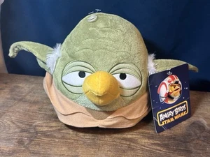 Star Wars Angry Birds Yoda Bird Plush W/ Tags - Picture 1 of 2