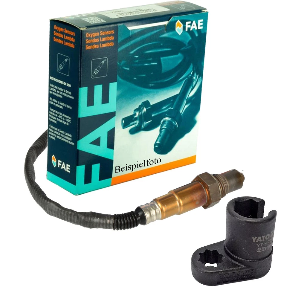 FAE lambda sensor 4-pin 400 mm + socket 22 mm for Murano II Navara NP300 - Image 1 of 2