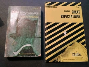 📚 Great Expectations By Charles Dickens & Cliffs Notes ~Paperback - Picture 1 of 9