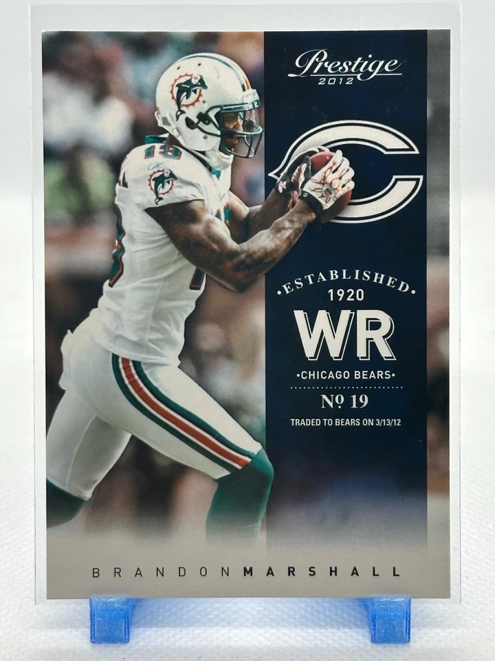 Brandon Marshall 2012 Prestige #98 - Chicago Bears - Image 1 of 2
