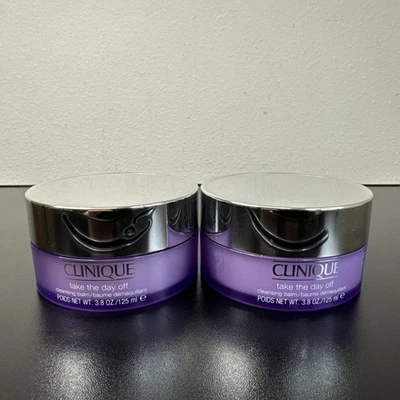 2x Clinique Take The Day Off Bálsamo Limpiador Desmaquillante - 3.8oz / 125 ml Foto 1 de 4