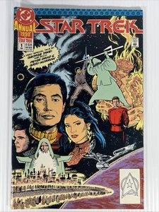 Star Trek Annual #1 Vol. 2 Gray Morrow DC 1990 NM Hikaru James Kirk Sci-Fi - Picture 1 of 9