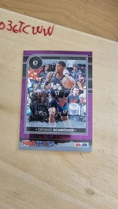 Brooklyn Nets Dennis Schroder 2024-25 Panini Hoops Basketball Card #60 - Picture 1 of 2