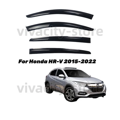 Luxury Weather shields Weathershields for Honda HRV HR-V 2015-2022 Sun Visors - image 1 of 3