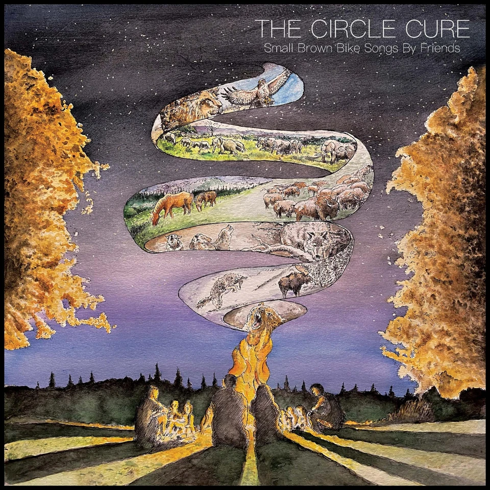 Various Artists The Circle Cure: Small Brown Bike Songs By Friends (Vinyl) - Image 1 of 1
