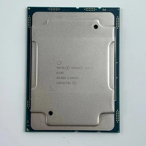 Procesador CPU Intel Xeon Gold 6130 2,10 GHz LGA3647 16 núcleos para servidor - Imagen 1 de 1