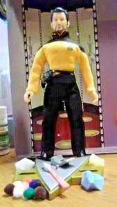 Figurina personalizzata Mego Star Trek The Next Generation Tenente Thomas Riker - Foto 1 di 1