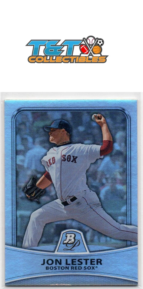 2010 Bowman Platinum Refractors #95 Jon Lester Boston Red Sox /999 96 - Image 1 of 1