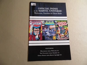 Official Index to the Marvel Universe Wolverine Punisher & Ghost Rider / 2011 - Picture 1 of 4