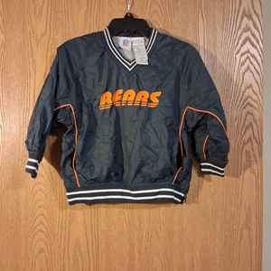 Chaqueta pulóver satinada de los Chicago Bears NFL juvenil XS 4/5 - Imagen 1 de 4