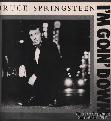 1985 Bruce Springsteen 12-in Promo 33 Maxi - Single "I'm Goin' Down" "CAS 2174" - Image 1 of 2