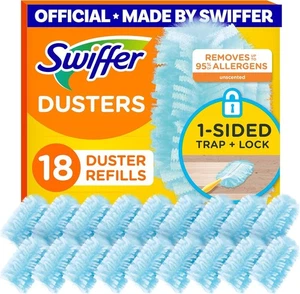Swiffer Dusters Refill Feather & Microfiber Unscented, 18ct  Helps Remove Aller - Picture 1 of 9