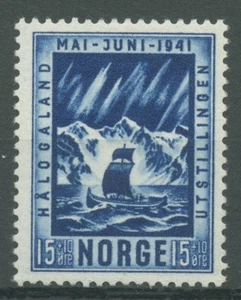 Noruega 1941 exposición Halogaland velero Lofoten 231 nuevo - Imagen 1 de 1