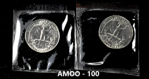 P D 2 1994 sin circular B.U. Juego de 2 monedas Washington Quarter EE. UU. como nuevas - Imagen 1 de 1