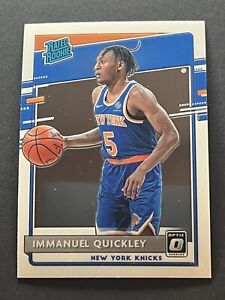 2020-21 Panini Donruss Optic Rated Rookie Immanuel Quickley #175 Rookie RC