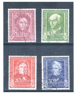 ALEMANIA 1949 Famosos FU/D CV $145,50 - Imagen 1 de 2