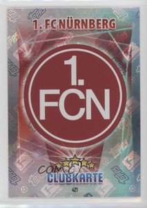 2015-16 Topps Match Attax Bundesliga Clubkarte 1 FC Nurnberg #421