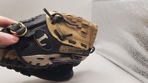 Louisville Slugger Youth Baseball Glove Leather 9 inches RHT LS902P Black Tan
