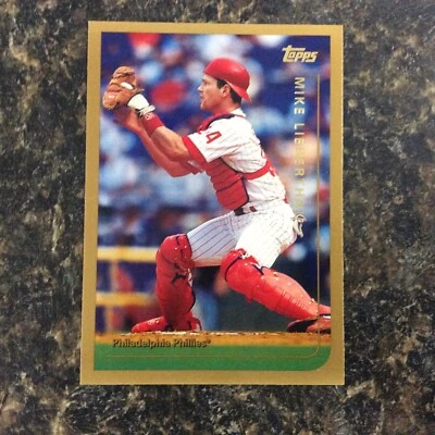1999 Topps #159 Mike Lieberthal Philadelphia Phillies - Image 1 of 2
