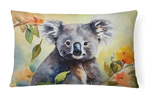 Koala Canvas Fabric Decorative Pillow DAC2937PW1216 - Picture 1 of 3