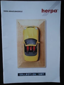 Katalog : herpa Minitaturmodelle Collection 1997 - Bild 1 von 2
