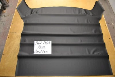 Chevrolet Nova Chevy II 1962 62 1963 63 techo rígido techo Ford negro Foto 1 de 2