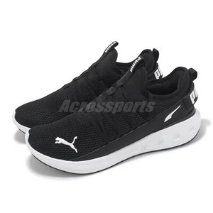 Puma Softride Carson Fresh Black White Men Road Running Shoes 310155-01 - Picture 1 of 8