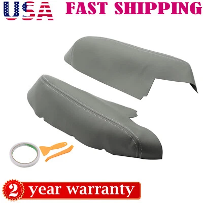 Front Door Panel Armrest Vinyl Cover For 2006-2014 Honda Ridgeline Atlas Gray Foto 1 de 4