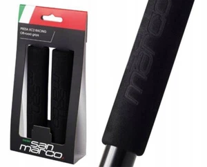San Marco Presa XC2 Racing Bicycle Handlebar Grips Black - Picture 1 of 2