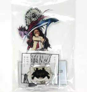 Exposición Death Note Acrílico Diorama Stand Figura Luz Yagami Ryuk Anime JP - Imagen 1 de 1
