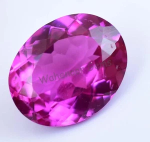 Piedra preciosa suelta ovalada de frambuesa granate rodolita natural certificada de 4,65 quilates - Imagen 1 de 5