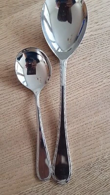 WMF Modell Ludwigsburger Girlande Vorleger 2 Stück Cromargan TOP - Bild 1 von 2