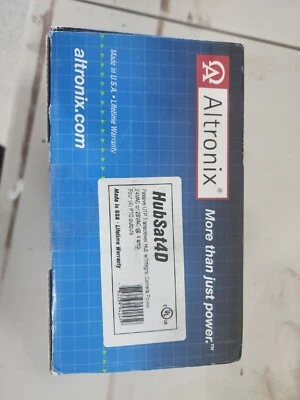 Altronix HubSat4D Passive UTP Transceiver Hub w/Integral Camera Power - Image 1 of 4