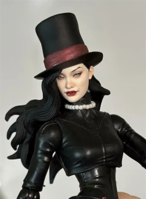 1/6 1/12 1/18 Cabeza Esculpida Zatanna Zatara Ajuste 12" 6" 3.75" Cuerpo Figura Femenina Foto 1 de 4