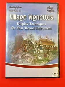 Village Vignettes Dept 56 Buildings Display How to DVD 70 Minutes SEALED NEW - Picture 1 of 5