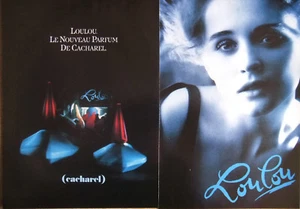 PUBLICITÉ DE PRESSE 1989 LOULOU LE NOUVEAU PARFUM DE CACHAREL - Imagen 1 de 1