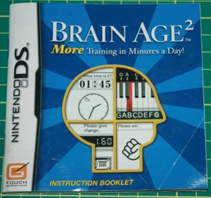 Nintendo DS Manual: Brain Age 2 - Picture 1 of 2