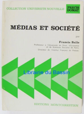 Médias et société Francis Balle 1980 - Photo 1/4