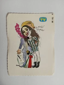 LE FIGURINE DELLA TV SORRISI E CANZONI PANINI 1988 CIUFFINI n 144 CON VELINA - Picture 1 of 2