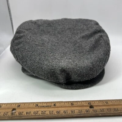 Broner Size Small Newsboy Cabbie Hat Wool Blend Thinsulate With Ear Flaps U.S.A. - Image 1 of 4