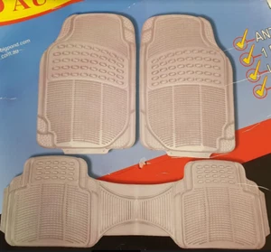 JUEGO DE 3 ALFOMBRILLAS TRANSPARENTES UNIVERSALES PARA LA MAYORÍA DE AUTOS, SEDÁN, ESCOTILLA TRASERA, VAGÓN, HILUX - Imagen 1 de 4