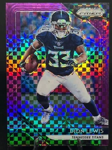 Dion Lewis 2018 Panini PURPLE POWER PRIZM /49 #10 Tennessee Titans - Picture 1 of 2