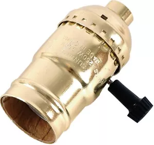 3way Lamp Socket Medium Base Turn For Lowmediumhigh Light Settings For Floor And - Picture 1 of 2