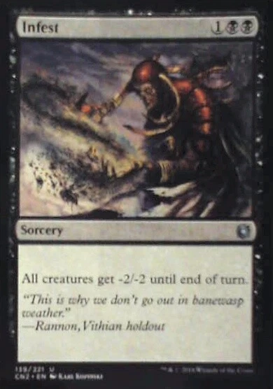 Infest - Conspiracy: Take the Crown: #139, Magic: The Gathering Nm R206 - Image 1 of 1