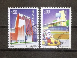 99c Starts - MACAU - New Buildings 1999 Scott 995-6 SG 1113-4 Used - Picture 1 of 1